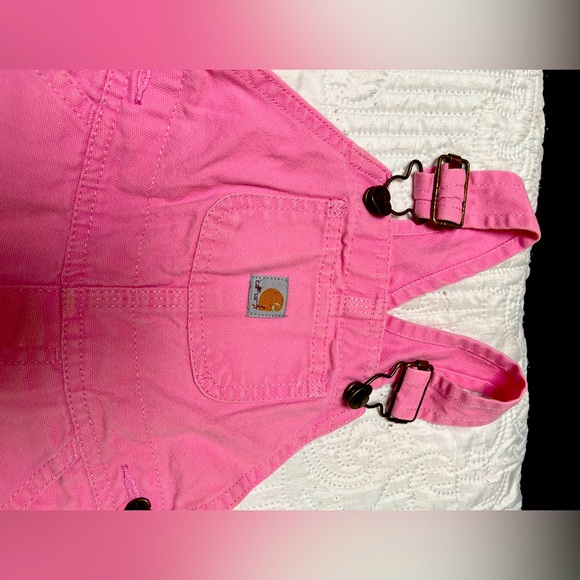 Baby girl carthart overalls - Picture 1 of 5